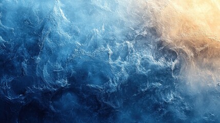 Glacial Elegance - Abstract Ice Texture with Subtle Tones and Cool Aesthetic