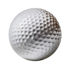 Golf Ball Isolated on White Background