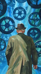 Man in a Hat and the Wheels of Time