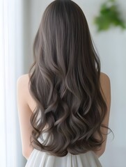 Fototapeta premium woman with hair