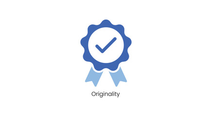 Originality Concept Vector Icon for Unique and Authentic Design