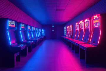 Fototapeta premium Arcade Background