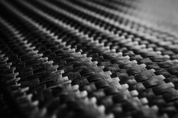 Obraz premium Black Carbon Fiber Background