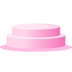 Pink Podium Stage