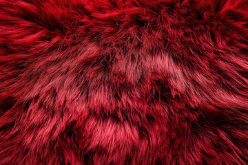 Naklejka premium Red Plush Background