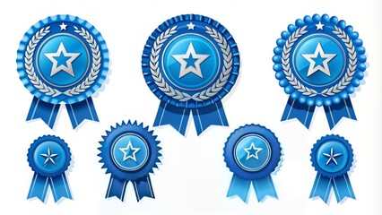 Fototapeta premium awards+blue