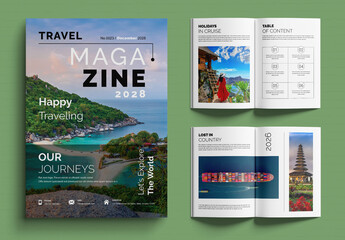 Travel Magazine Design