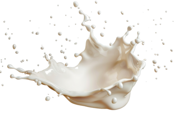 Milky Majesty A Splash of Fresh Milk