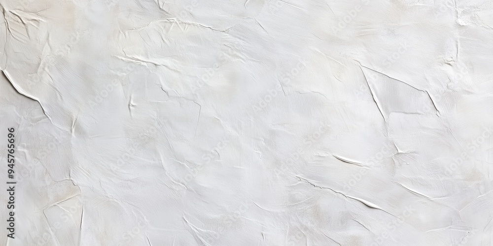 Fototapete Abstract white background with scuff marks. Three-dimensional illustration. Layers and geometric shapes on white background. White background with simple geometric shapes, white color scheme