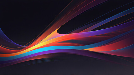 Abstract background, futuristic and modern theme with curved shapes