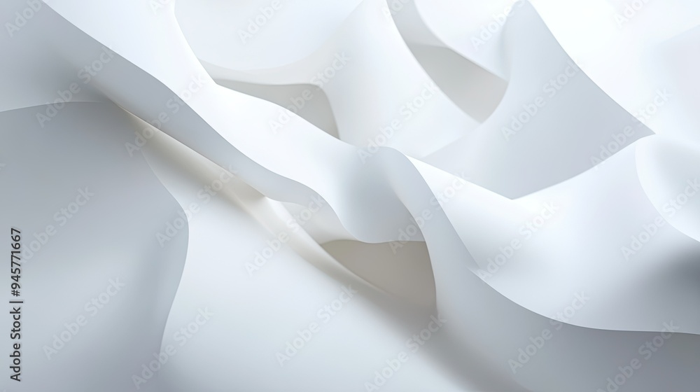 Poster a white abstract background with subtle, geometric shapes creating depth and interest in a minimalis