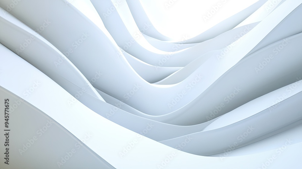 Poster a white abstract background with subtle, geometric shapes creating depth and interest in a minimalis