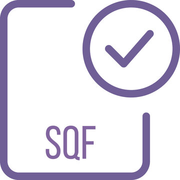 SQF File icon with checked mark