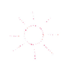 Pink decorative glitter, vector decoration for banners and cards