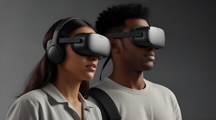 Meta oculus quest 3 headset with controllers.generative.ai