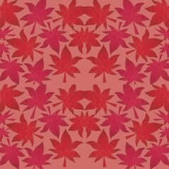 red leaf pattern