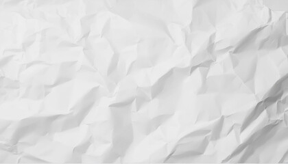 Fototapeta premium しわの入った白い紙のテクスチャ画像