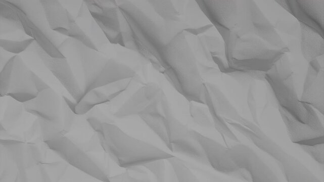 Boucle Vid&eacute;o de Textures de Papier Froiss&eacute; Haute R&eacute;solution. Arri&egrave;re-plan, incrustation pour Motion Design et Effets Visuels. 6 fps