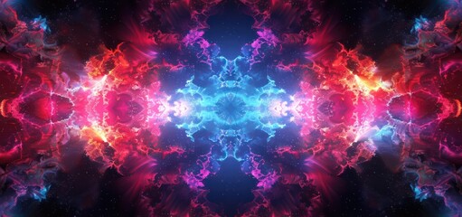 Fototapeta premium Abstract Cosmic Mandala