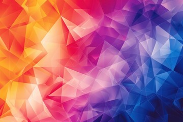Obraz premium Abstract Colorful Geometric Background