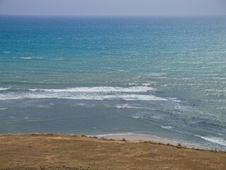 The coast of southern Sicily, in daylight