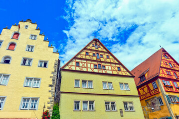 Altstadt Rothenburg ob der Tauber, Bayern