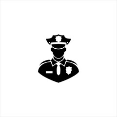 Police Icon. Characters of professions Icon. Premium quality graphic design.