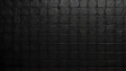 background with a pattern of black leather