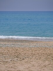Beach in the south of Sicily, Italy