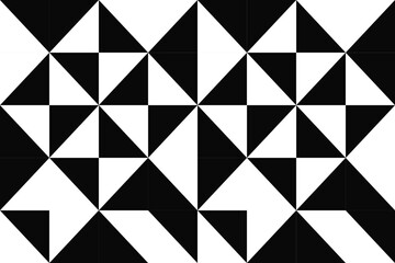 black and white geo metric seamless pattern ,art ornament print, Design for fabric,, Fabric by the yard, carpet, pillow, cover, clothing art ornament print.