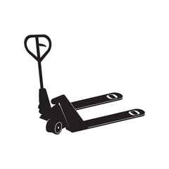 Hand pallet icon vector design illustration