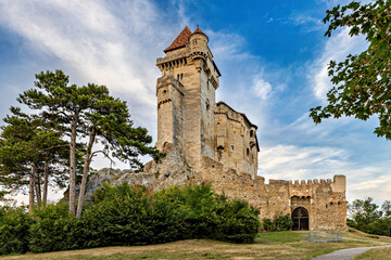 Fototapeta premium The Liechtenstein Castle at Maria Enzersdorf in Austria