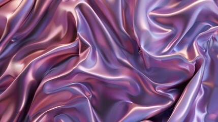 Fototapeta premium Abstract Purple Satin Fabric