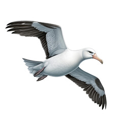 Antipodean Albatross Clipart Illustration