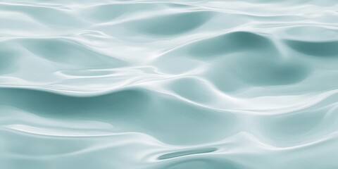 Naklejka premium Abstract blue background with smooth lines and waves. Blue water surface background 