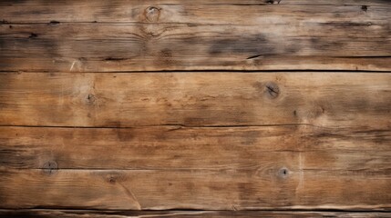 Naklejka premium Aged, weathered wood with visible grain patterns and rustic charm, perfect for a textured background Close-up