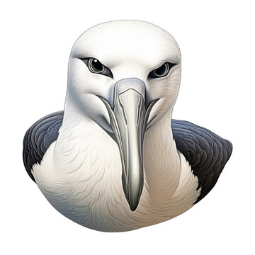 recommend clip art: Laysan Albatross Clipart Illustration