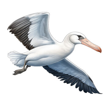 recommend clip art: Wandering Albatross Clipart Image