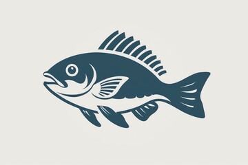 Obraz premium Silhouette of a Fish