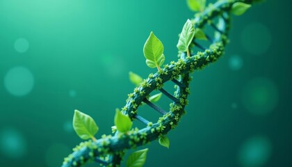 Naklejka premium Natures DNA A twist of life