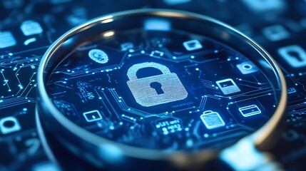 Exploring Cybersecurity Through a Magnifying Glass on Digital Lock