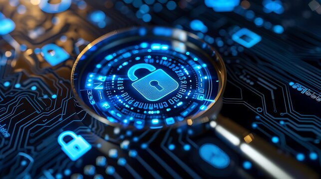 Exploring Cybersecurity Through a Magnifying Glass on Digital Lock
