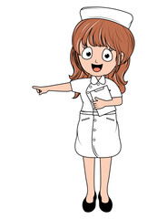 Little Nurse Cartoon