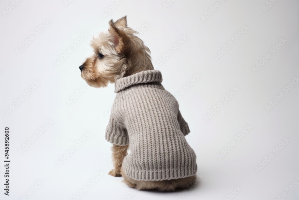 Canvas Prints sweater mammal animal puppy.