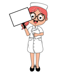 Little Nurse Cartoon