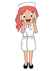 Little Nurse Cartoon