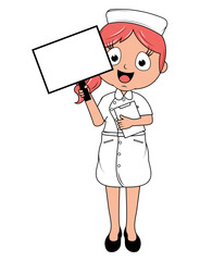 Little Nurse Cartoon