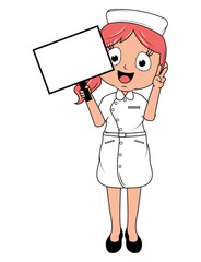 Little Nurse Cartoon