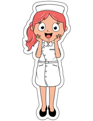 Little Nurse Cartoon
