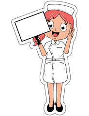 Little Nurse Cartoon